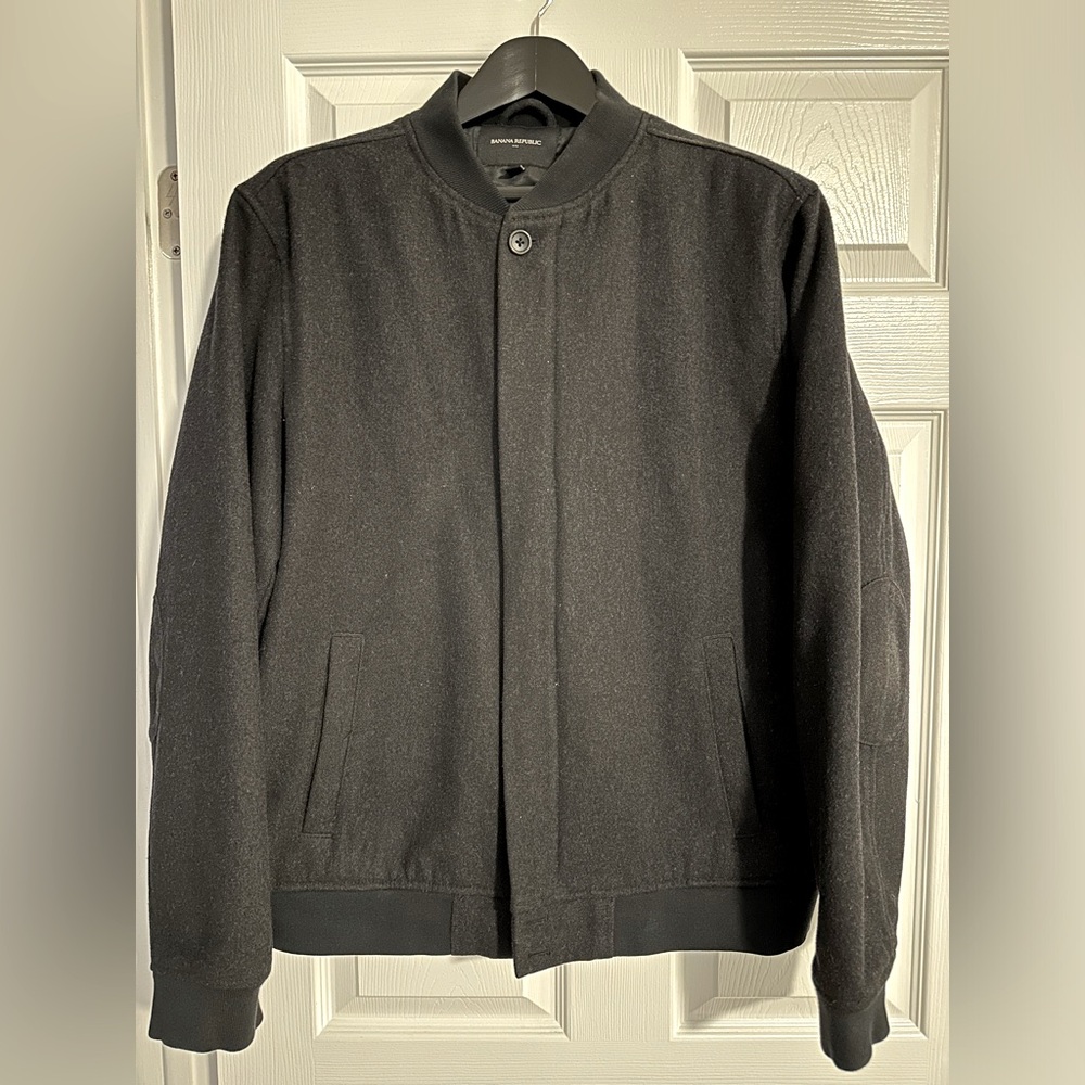 Men’s Wool Bomber Jacket